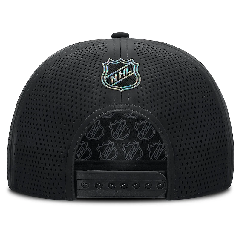 Casquette ajustable authentique Pro Rink des New Jersey Devils pour homme, noire, Fanatics