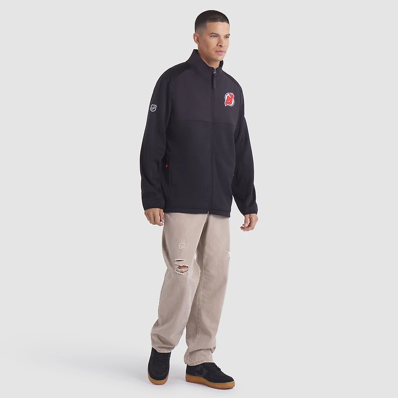 Men's Fanatics Black New Jersey Devils Authentic Pro Rink Full-Zip Jacket