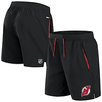 Men's Fanatics Black New Jersey Devils Authentic Pro Rink Performance Shorts