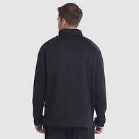 Pull raglan noir à fermeture éclair quart de tour pour homme des New Jersey Devils Authentic Pro Rink