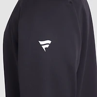 Men's Fanatics Black New Jersey Devils Authentic Pro Rink Raglan Quarter-Zip Pullover