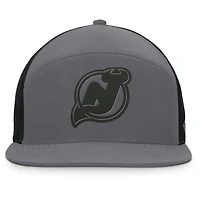 Casquette ajustable Fairweather pour hommes Fanatics Anthracite New Jersey Devils