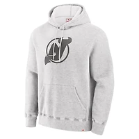 Sweat à capuche pour homme Fanatics Cream New Jersey Devils fabriqué au Canada
