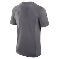 T-shirt technique authentique Pro Rink des New Jersey Devils pour homme, gris, Fanatics