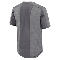 T-shirt de performance authentique Pro Rink des New Jersey Devils, gris chiné, Fanatics pour homme