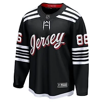 Maillot de joueur alternatif Premier Breakaway des Devils du New Jersey Jack Hughes pour hommes Fanatics Black