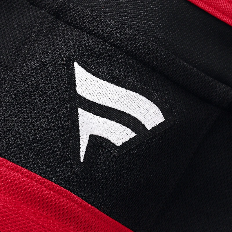 Maillot domicile premium rouge Jack Hughes des Devils du New Jersey (Fanatics) pour homme