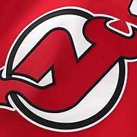 Maillot domicile premium rouge Jack Hughes des Devils du New Jersey (Fanatics) pour homme