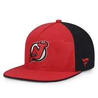 Men's Fanatics  Red/Black New Jersey Devils Snapback Hat