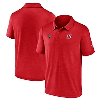 Men's Fanatics Red New Jersey Devils Authentic Pro Clutch Polo