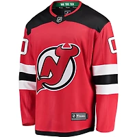 Men's Fanatics Red New Jersey Devils Breakaway - Custom