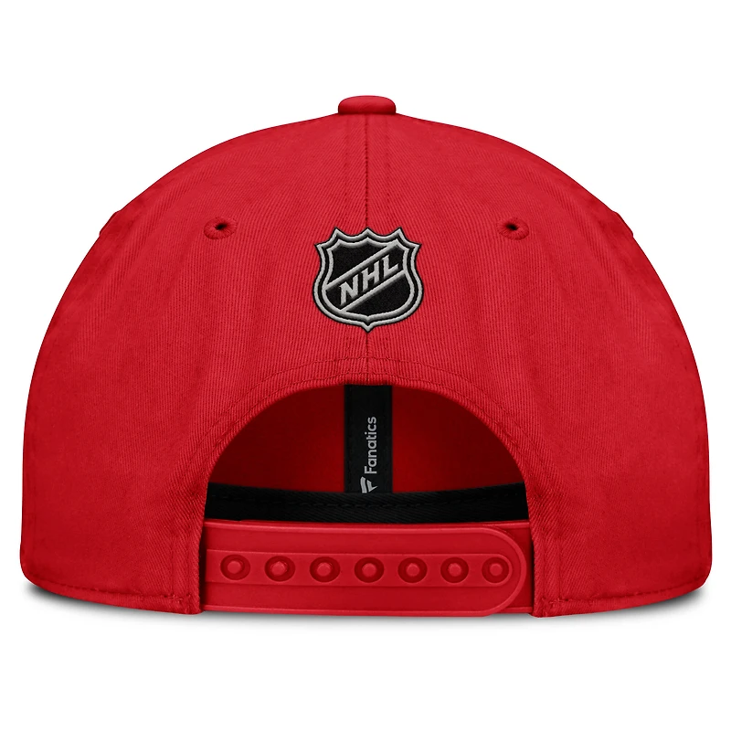 Men's Fanatics Red New Jersey Devils Decades Collection Adjustable Hat