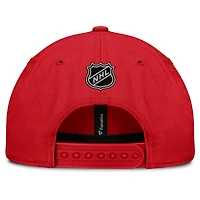 Men's Fanatics Red New Jersey Devils Decades Collection Adjustable Hat