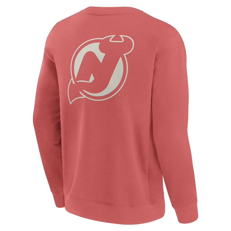 Sweat-shirt à capuche rouge pour homme Fanatics New Jersey Devils Elements Future Ground Lettering