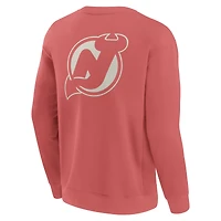 Sweat-shirt à capuche rouge pour homme Fanatics New Jersey Devils Elements Future Ground Lettering