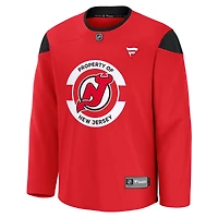 Men's Fanatics Red New Jersey Devils Practice