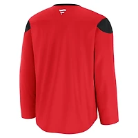 Men's Fanatics Red New Jersey Devils Practice