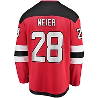Men's Fanatics Timo Meier Red New Jersey Devils Home Breakaway