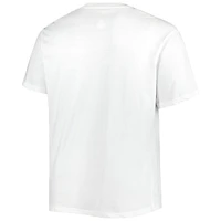 T-shirt blanc Fanatics pour hommes des Devils du New Jersey Big & Tall Special Edition 2.0