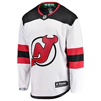 New Jersey Devils Breakaway Away Blanc par Fanatics pour hommes - Maillot vierge
