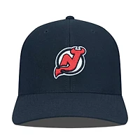 Men's Levelwear Black New Jersey Devils  Fusion Adjustable Hat