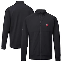 Veste zippée intégrale Insignia Core des Devils du New Jersey pour homme de Levelwear, noire