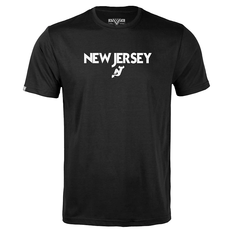 Men's Levelwear  Black New Jersey Devils Richmond City Capsule T-Shirt