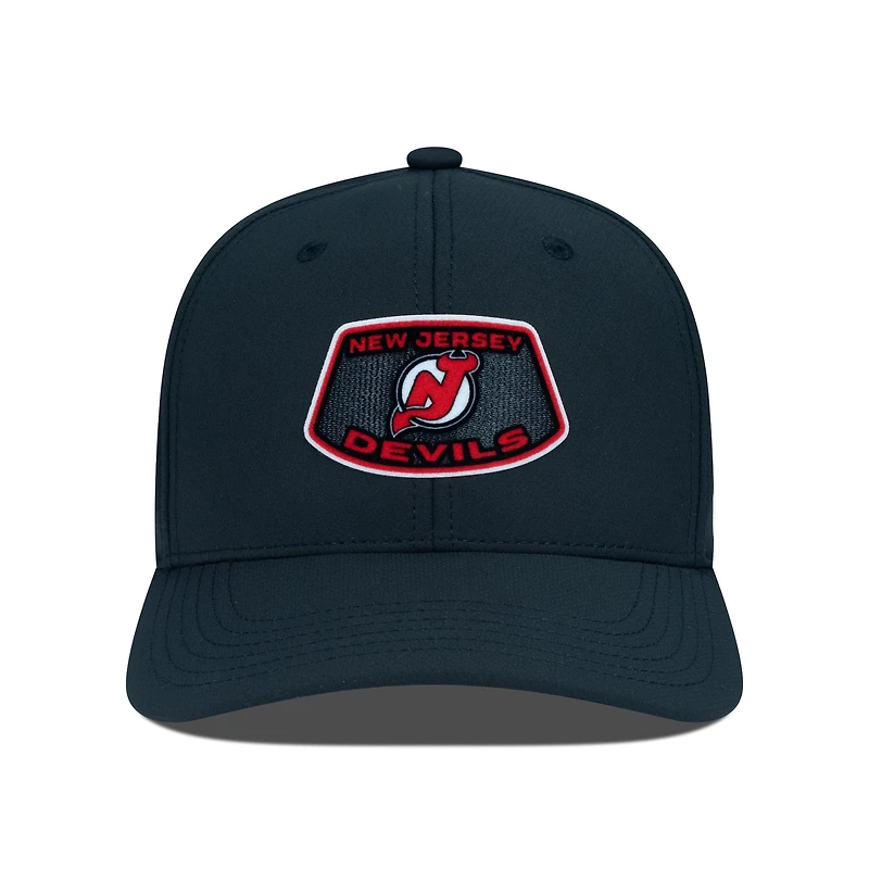 Casquette Rise Skylight Flex noire pour homme des Devils du New Jersey Levelwear