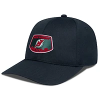 Men's Levelwear Black New Jersey Devils  Skylight Zephyr Adjustable Hat