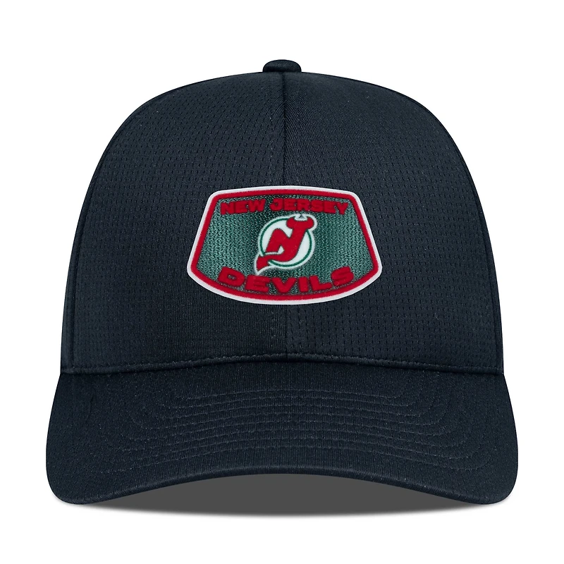 Casquette ajustable Skylight Zephyr pour homme Levelwear noire New Jersey Devils
