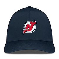Casquette Zeta Insignia Core Flex blanche pour homme des Devils du New Jersey Levelwear