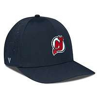 Casquette Zeta Insignia Core Flex noire pour homme des Devils du New Jersey Levelwear