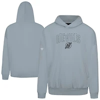 Sweat à capuche gris Levelwear New Jersey Devils Contact Darkmoon pour homme