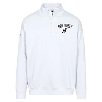 Sweat-shirt à glissière quart de tour Murray City Capsule pour homme, blanc