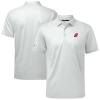 Polo System Insignia Core blanc pour homme de Levelwear New Jersey Devils