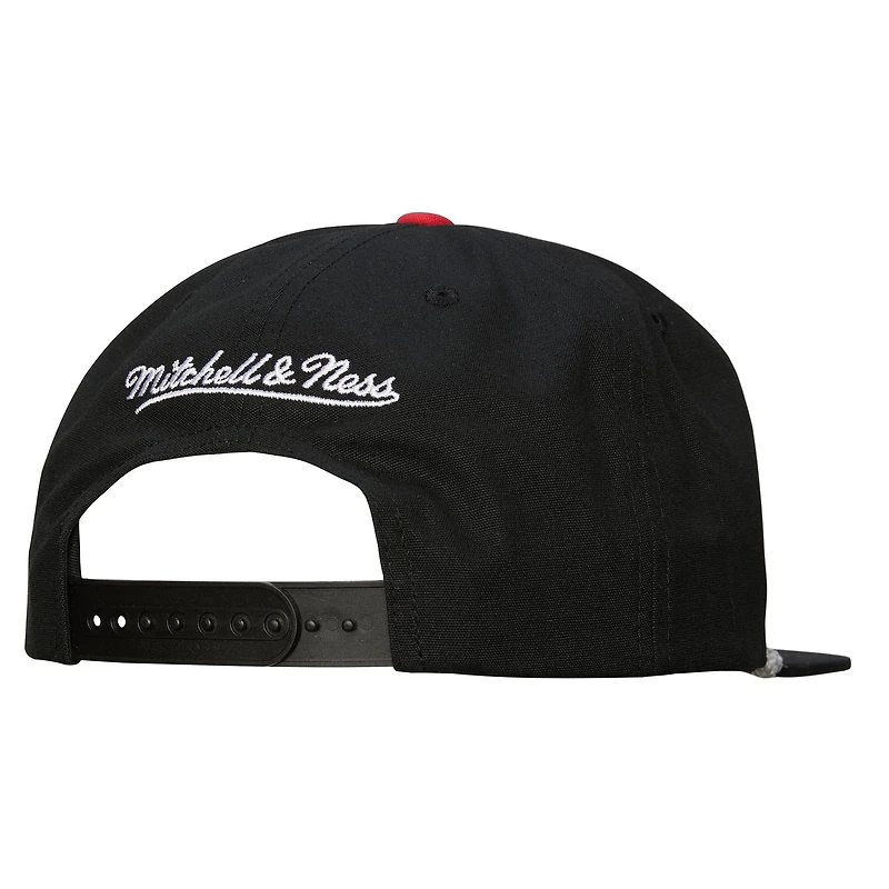 Casquette snapback Mitchell & Ness noire New Jersey Devils Ascend Deadstock pour homme