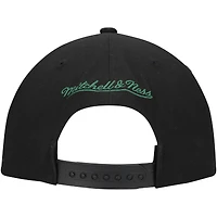 Casquette Snapback noire Mitchell & Ness New Jersey Devils Core Team Script 2.0 pour hommes