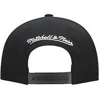 Casquette Snapback noire Mitchell & Ness New Jersey Devils Core Top Spot pour hommes