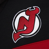 Sweat à capuche noir Mitchell & Ness pour homme avec slogan de l'entraîneur-chef des Devils du New Jersey