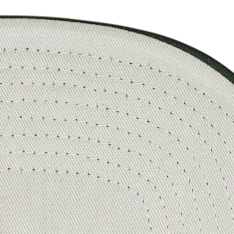 Casquette ajustable Mitchell & Ness blanche/verte pour homme, motif New Jersey Devils Gridlock Trucker
