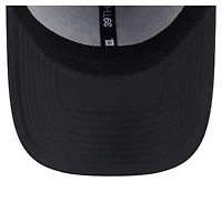 Men's New Era  Black Jersey Devils Blackout 39THIRTY Flex Fit Hat