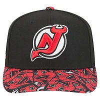 Casquette ajustable New Era noire New Jersey Devils Mascot Visor 9SEVENTY pour homme