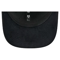 Casquette de camionneur ajustable New Era 9SEVENTY en nylon matelassé noir pour homme des Devils du New Jersey