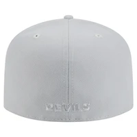 Casquette ajustée A-Frame 59FIFTY pour homme New Era Jersey Devils Color Pack gris