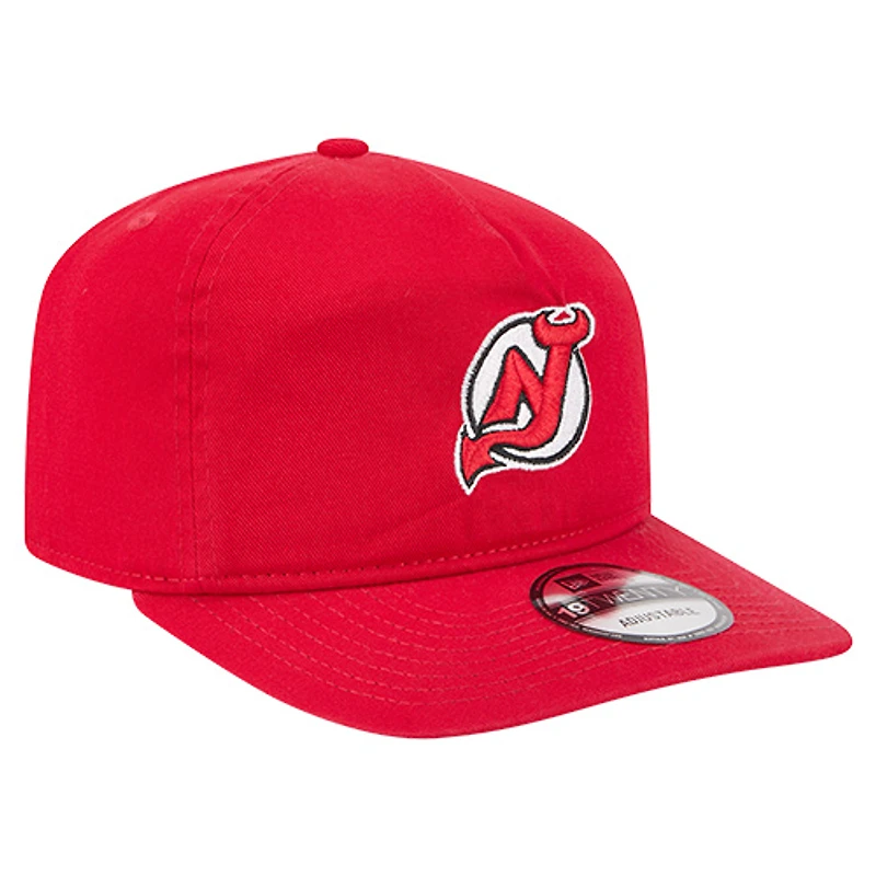 Casquette ajustable New Era rouge New Jersey Devils 19TWENTY pour homme