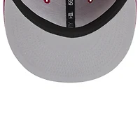 Men's New Era  Red Jersey Devils Core 59FIFTY Fitted Hat