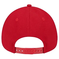 Casquette ajustable New Era Core A-Frame 9FORTY pour homme, New Jersey Devils, rouge