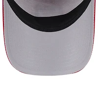 Casquette ajustable New Era Core A-Frame 9FORTY pour homme, New Jersey Devils, rouge