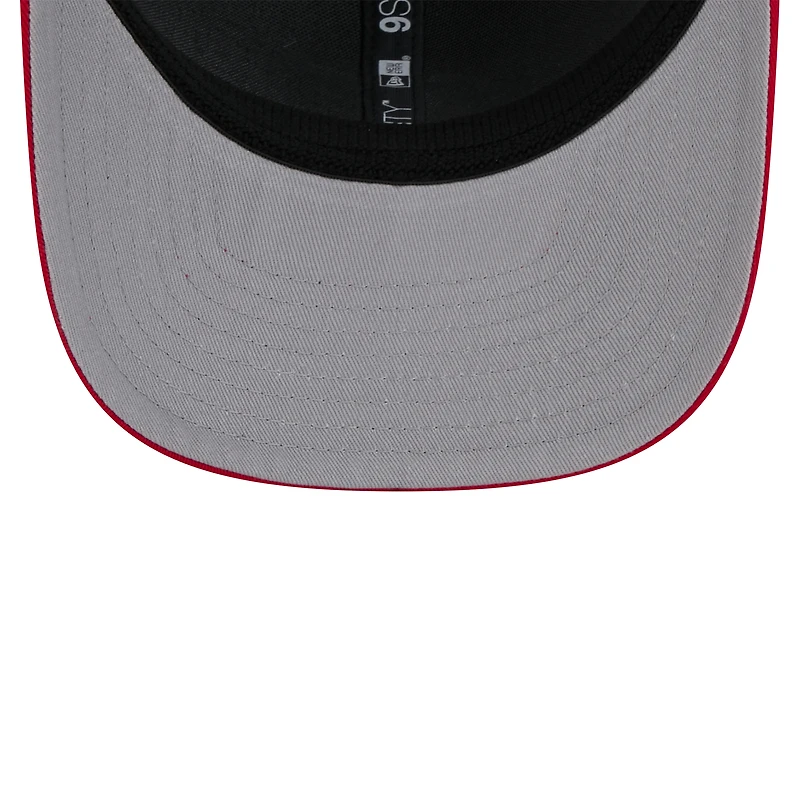 Men's New Era Red New Jersey Devils Core Trucker 9SEVENTY Stretch-Snap Hat
