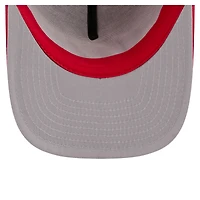 Casquette trucker New Era rouge New Jersey Devils 9FIFTY à fermeture snapback pour homme